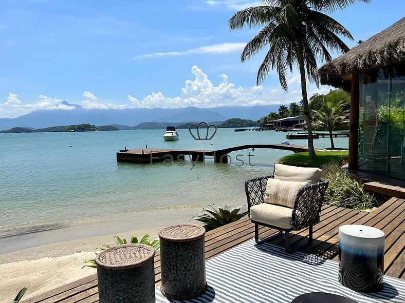 Alquiler de casa con piscina y playa en Angra dos Reis