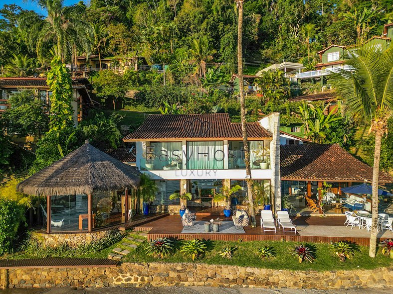 Alquiler de casa con piscina y playa en Angra dos Reis