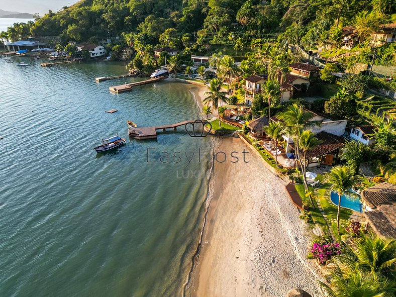 Alquiler de casa con piscina y playa en Angra dos Reis