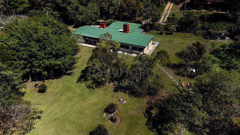 Alquiler de casa en Petrópolis con piscina y sauna