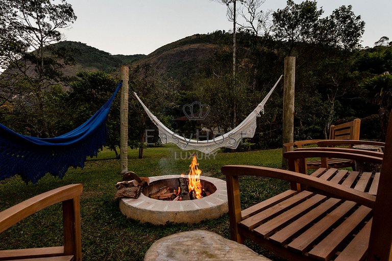 Alquiler de casa en Petrópolis con piscina y sauna