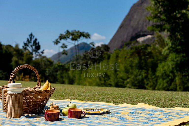 Alquiler de casa en Petrópolis con piscina y sauna