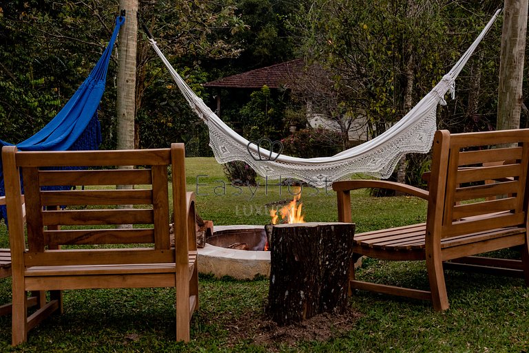 Alquiler de casa en Petrópolis con piscina y sauna