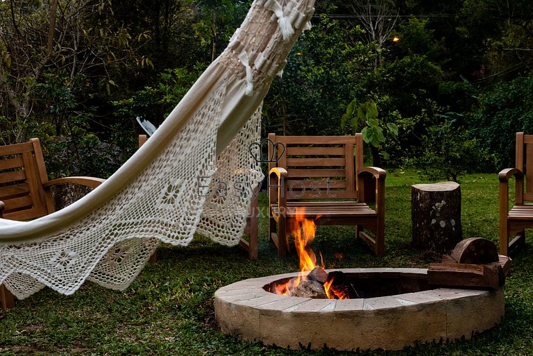 Alquiler de casa en Petrópolis con piscina y sauna