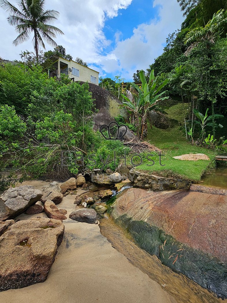 Casa de vacaciones en Angra dos Reis con piscina, playa y sa