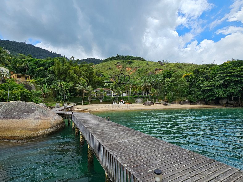 Casa de vacaciones en Angra dos Reis con piscina, playa y sa