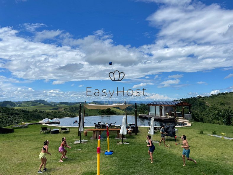 Casa de vacaciones en Itaipava con piscina