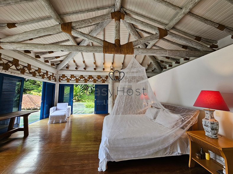 Casa para temporada em Angra dos Reis com piscina, praia e s