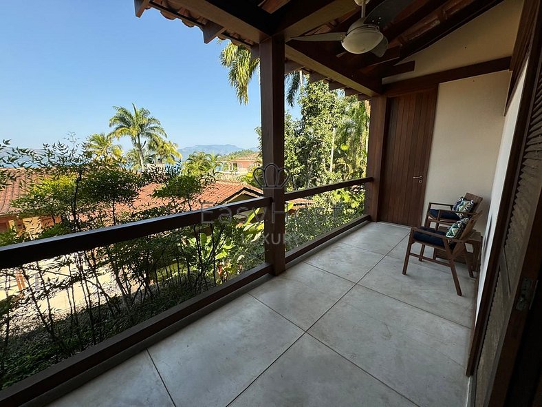 Casa para temporada em Angra dos Reis com piscina, sauna e p