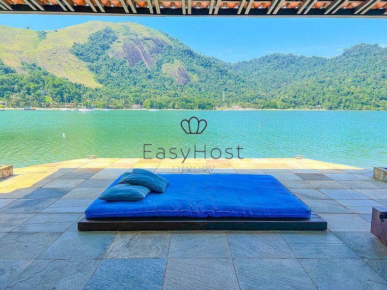 Casa para temporada em Angra dos Reis com piscina vista mar