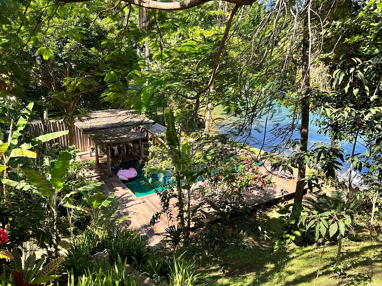 Casa para temporada em Ilha Grande com piscina