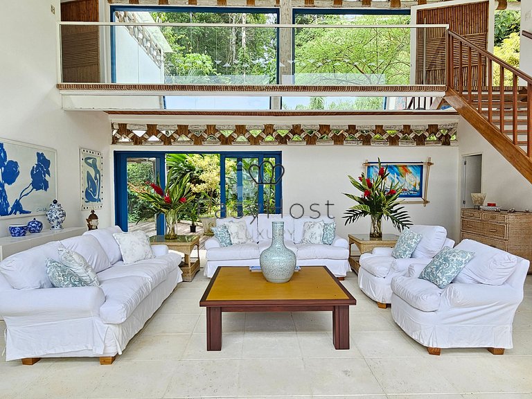 House for vacation in Angra dos Reis with pool, beach and sa