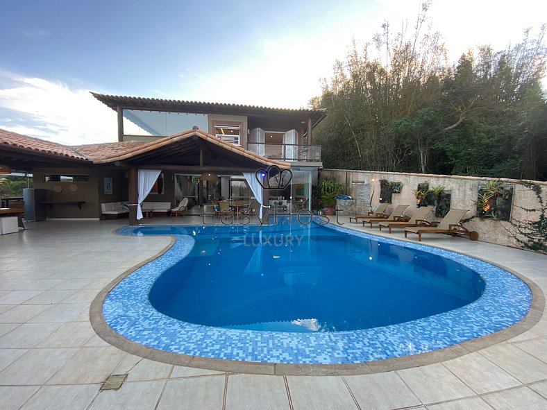 Luxury house for rent in Búzios