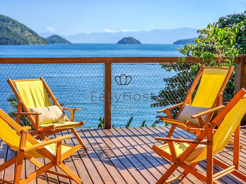 Luxury house rental in Angra dos Reis with beach and pool